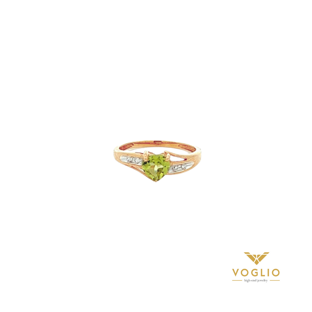 Peridot Fancy Gold Ring