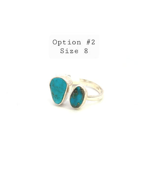 Turquoise Artisan Ring Collection S8