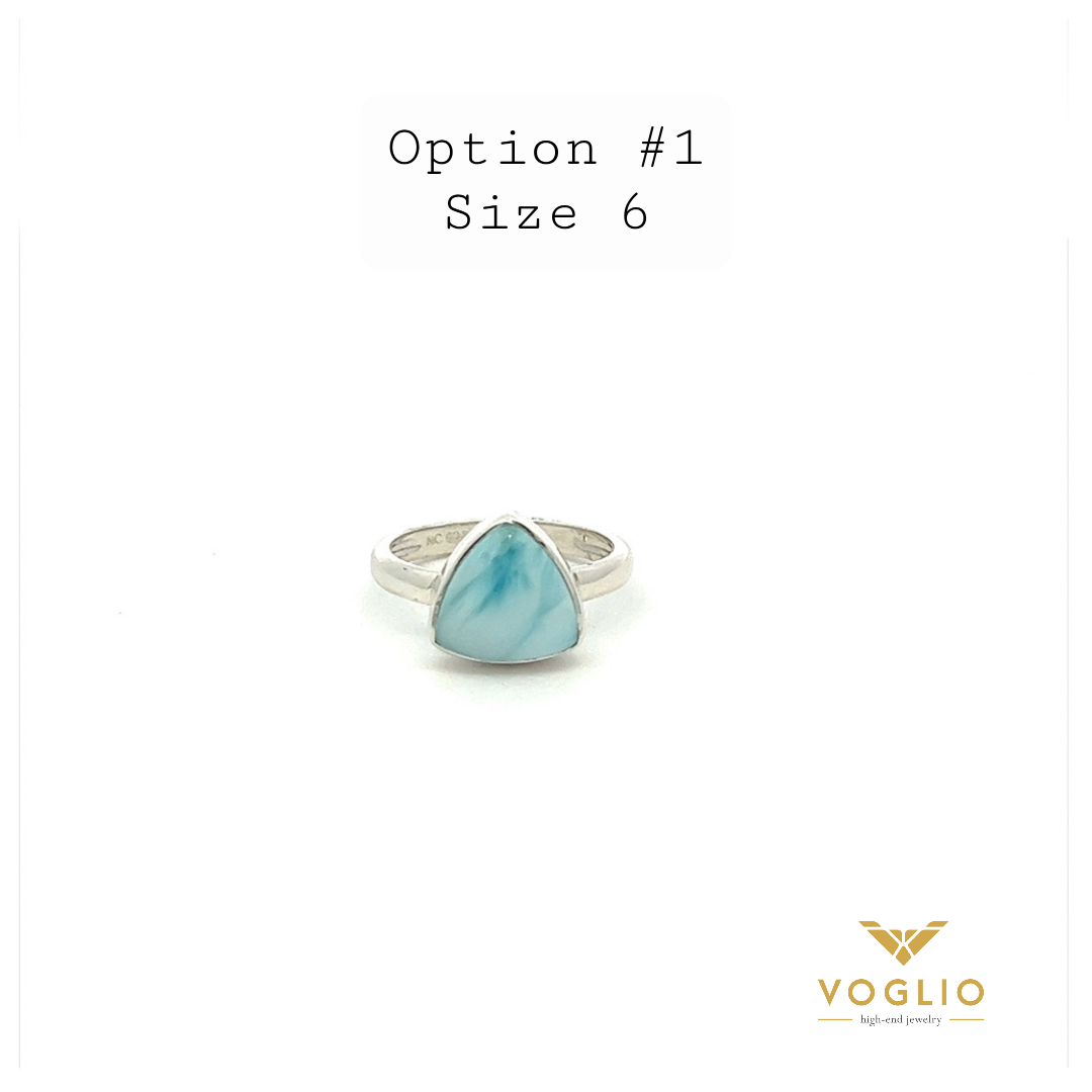 Larimar Rings Collection