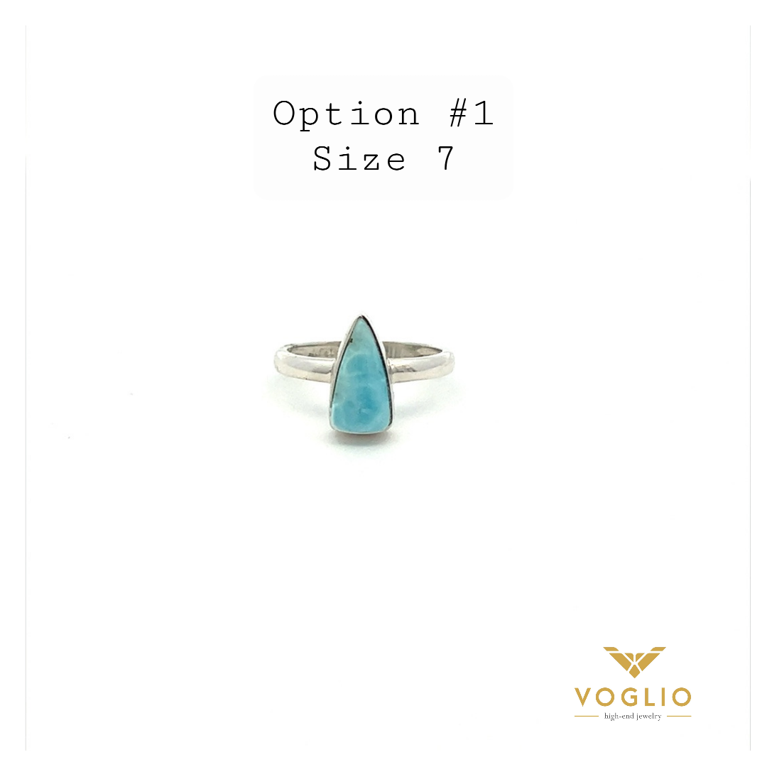 Larimar Rings Collection S7