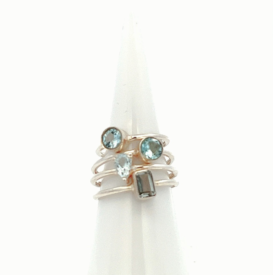Topaz Stackable Ring