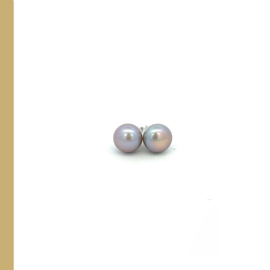 Gray Pearls Studs