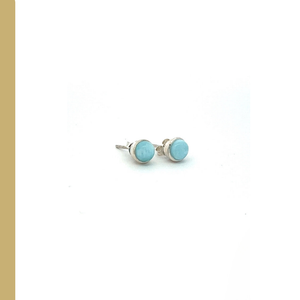 Larimar Studs