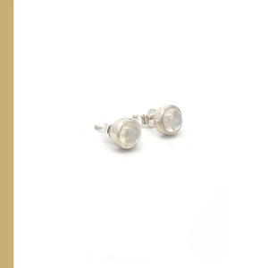 Moonstone Studs