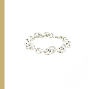 Italian Chain Round Links Bracelet