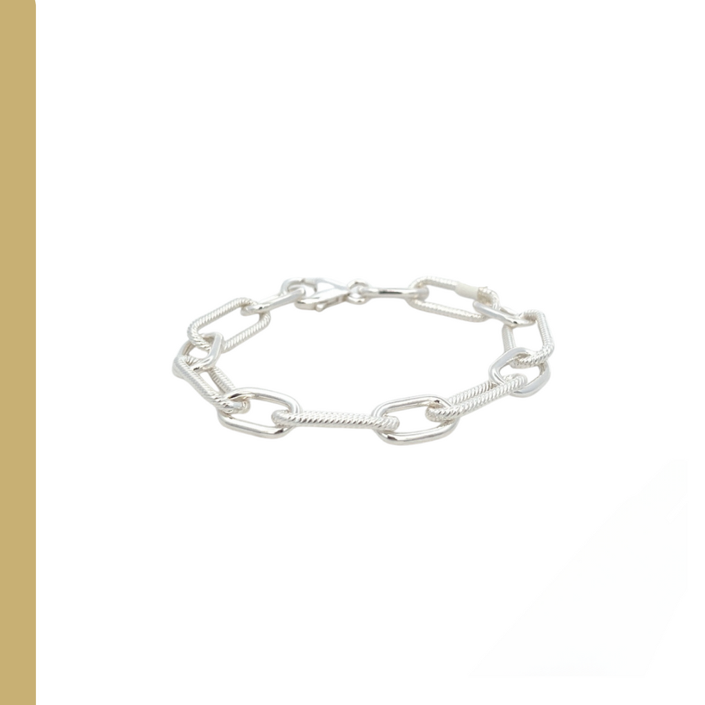 Italian Chain Link Bracelet- Med