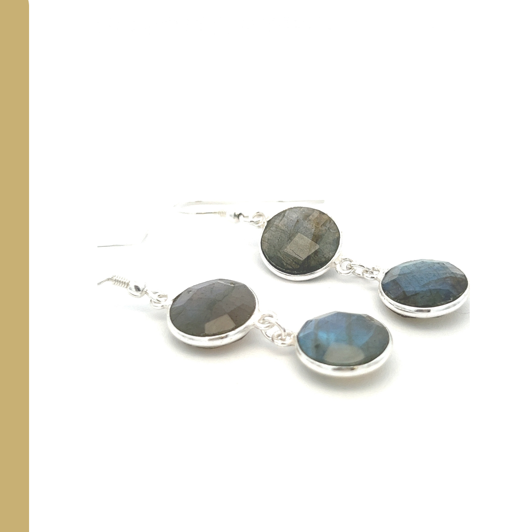 Labradorite Earrings