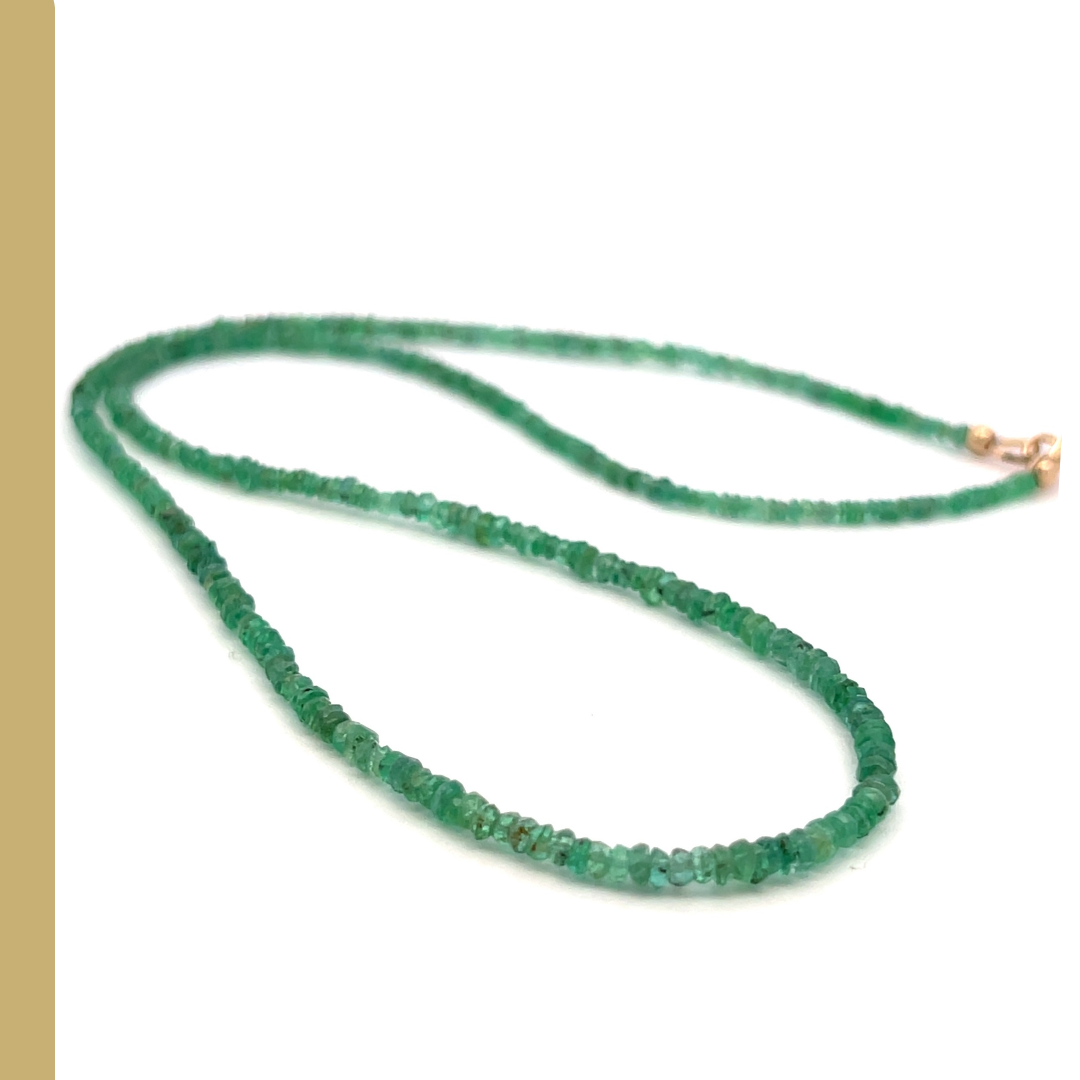 Mini Emeralds Necklace