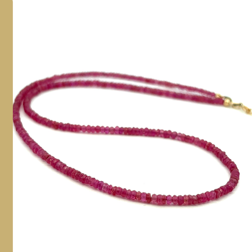 Mini Rubies Necklace