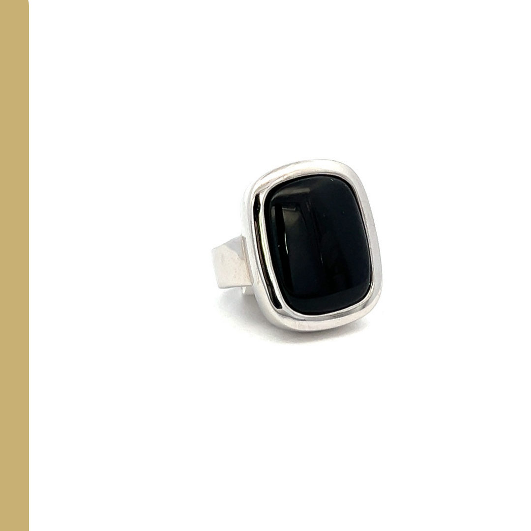 Square Stone Ring