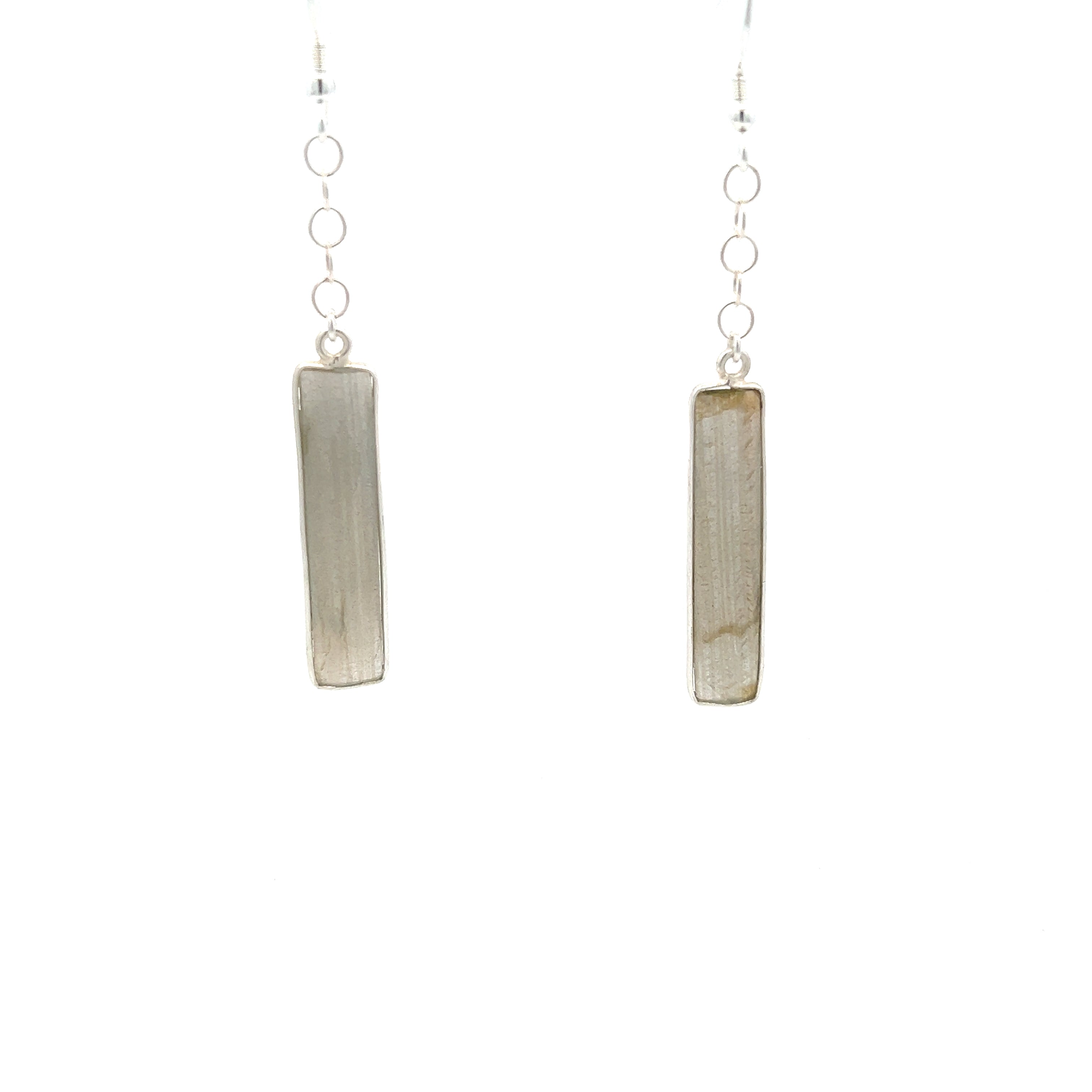 Labradorite Slab - Earrings