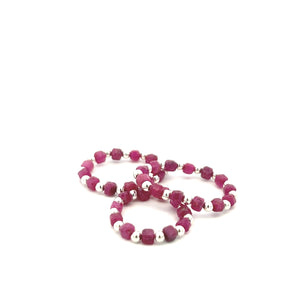 Stretchy Rings - Rubies