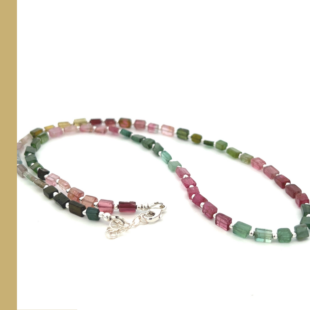 Mini Tourmalines Flats Necklace