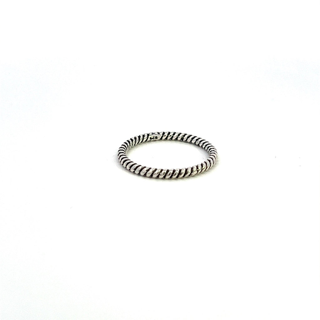Thin Rope Single Band Ring