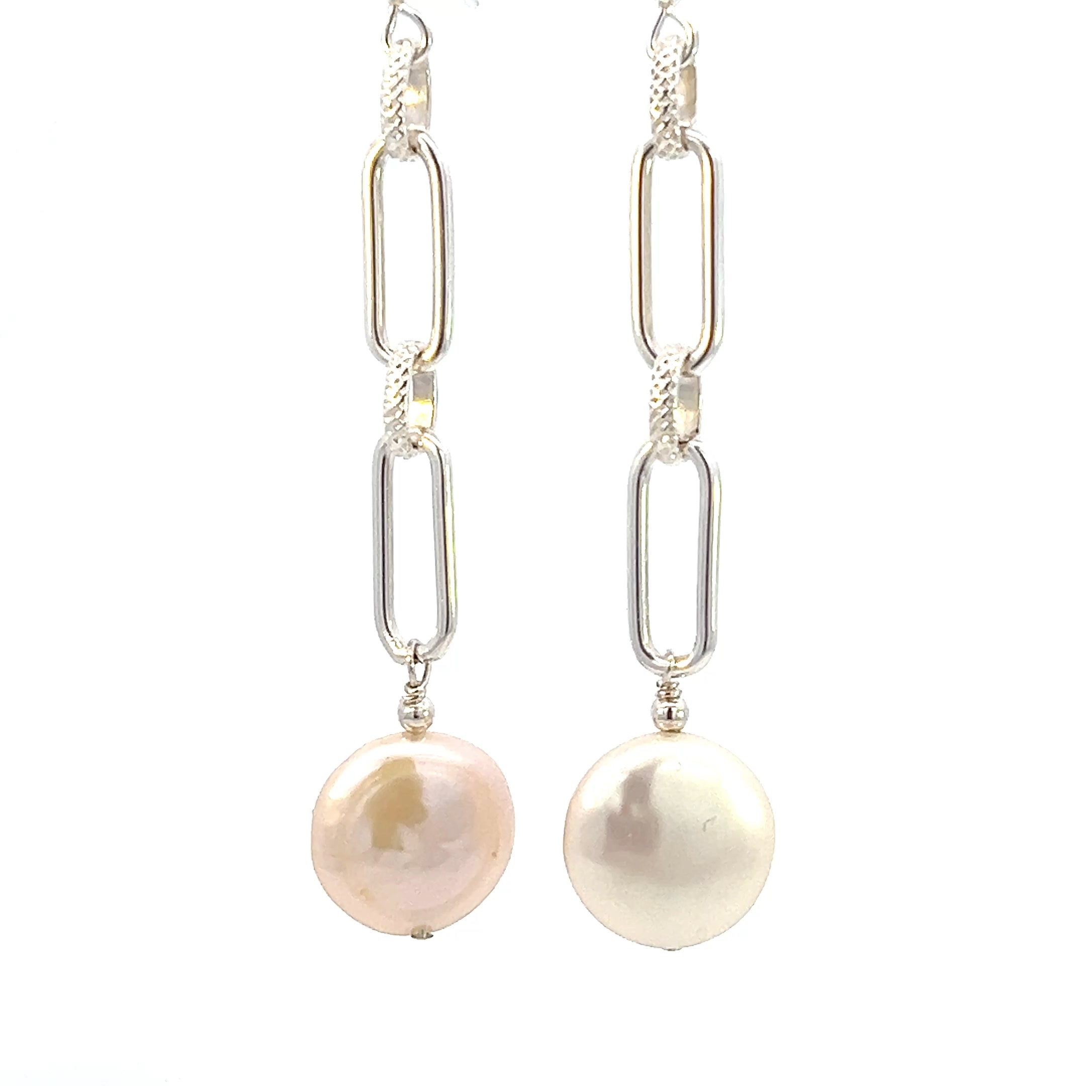 Clips & Pearl Earrings